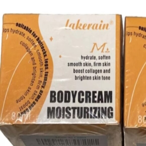 Lakerain Moisturizing Body Cream Hydrate Soften Smooth Skin Exp 12/05/2026 QTY 2 - Picture 2 of 6